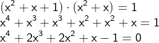 [UECE/2005] Equação biquadrada Png